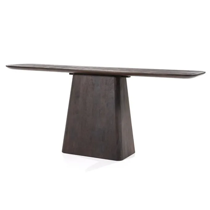 Eleonora Sidetable Aron 180x40 – bruin