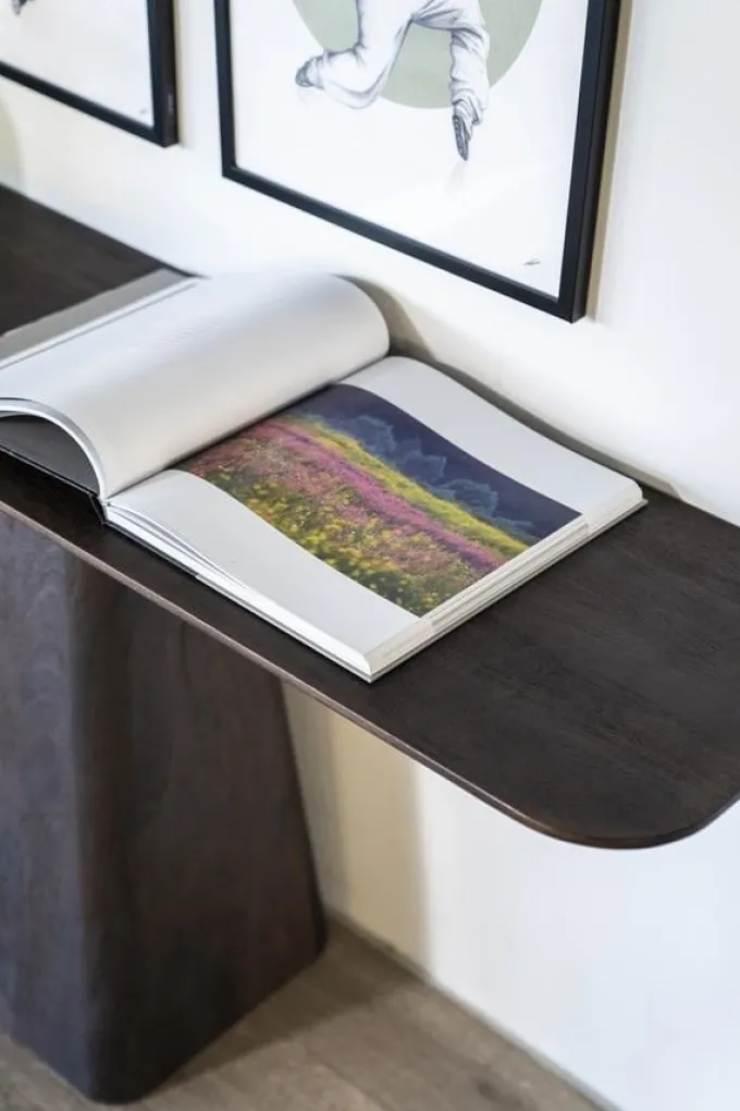 Eleonora Sidetable Aron 180x40 – bruin