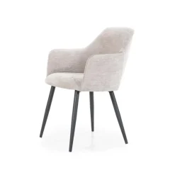 Eleonora Stoel Esmee met armleuning - beige Mellow