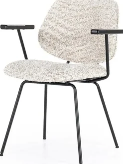 Eleonora Stoel Jon met arml - beige Maywood