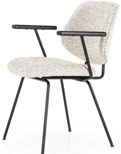 Eleonora Stoel Jon met arml - beige Maywood
