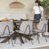 Eleonora Stoel Jon met arml - taupe Maywood