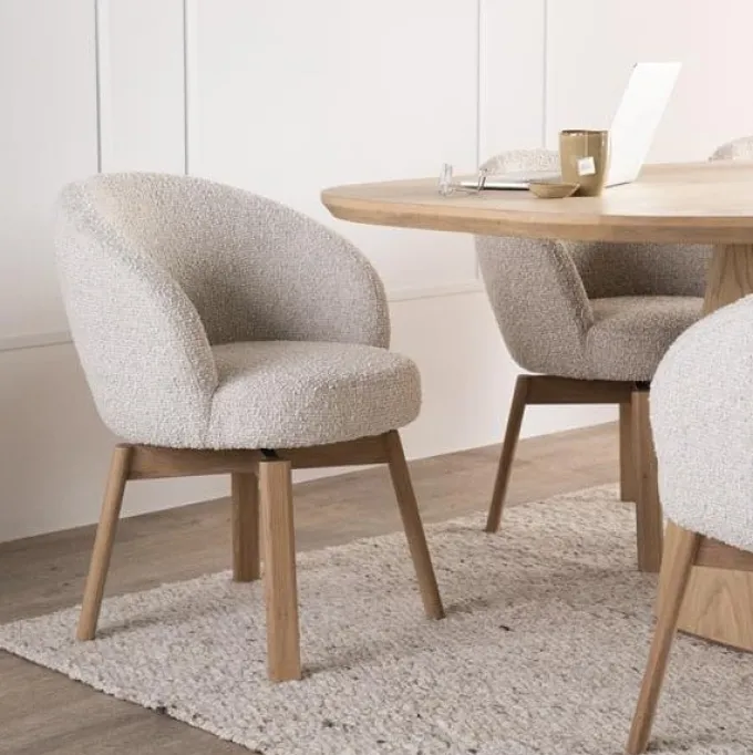 Eleonora Stoel Livia - beige Hush