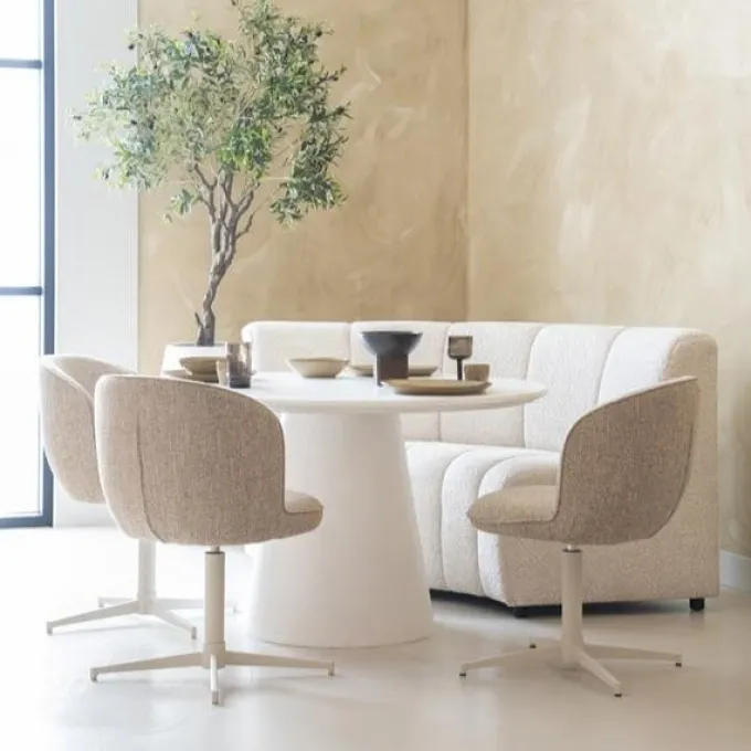 Eleonora Stoel Molly - taupe Donna