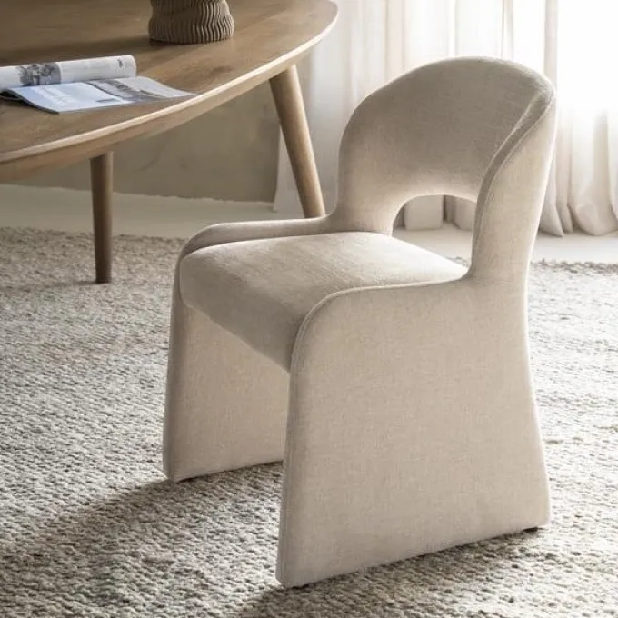 Eleonora Stoel Odette - beige Serene