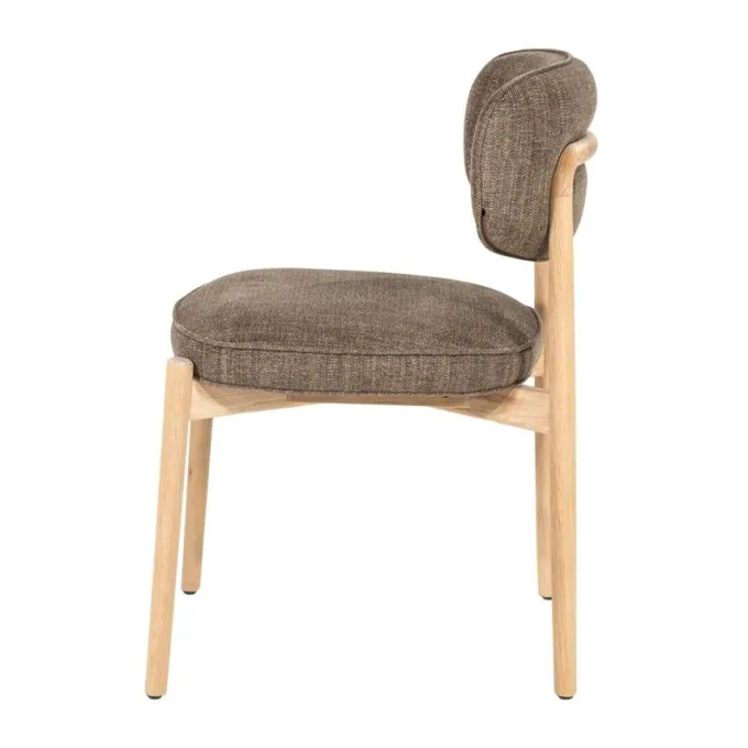 Eleonora Stoel Rune naturel - bruin Serene