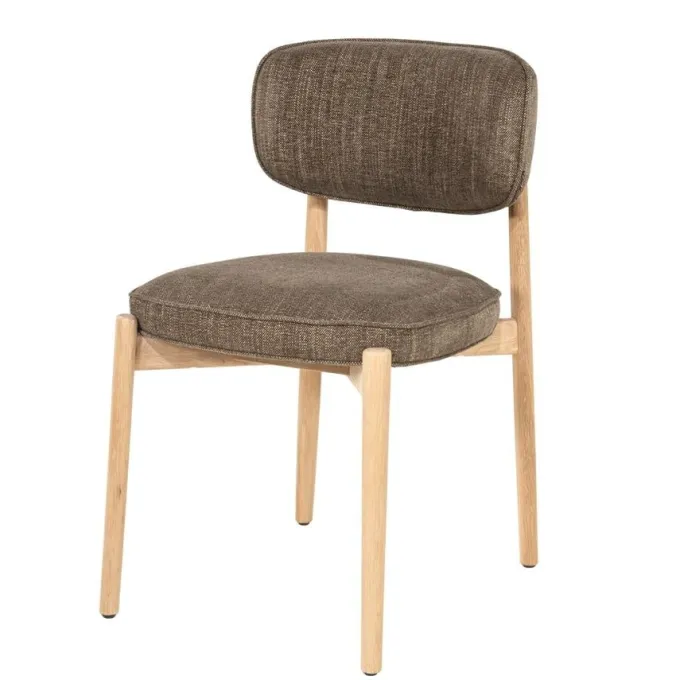 Eleonora Stoel Rune naturel - bruin Serene