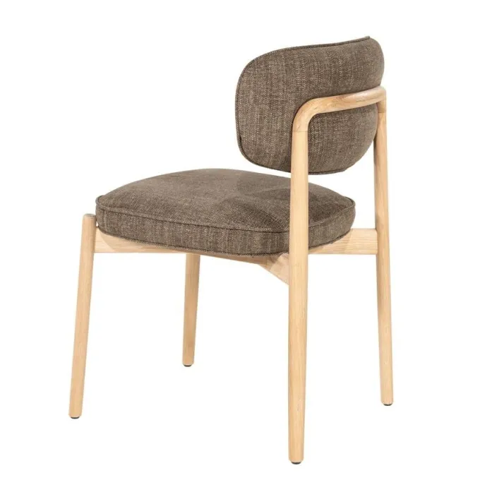 Eleonora Stoel Rune naturel - bruin Serene