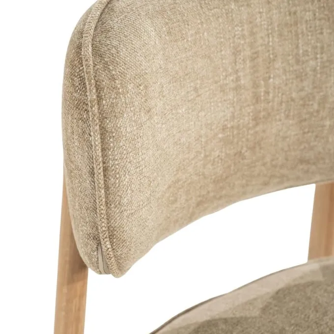 Eleonora Stoel Rune naturel - taupe Serene