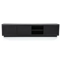 Eleonora TV meubel Helsinki 200 cm 2-drs. 1 lade - zwart
