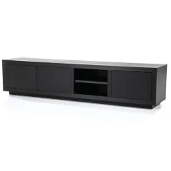 Eleonora TV meubel Helsinki 200 cm 2-drs. 1 lade - zwart