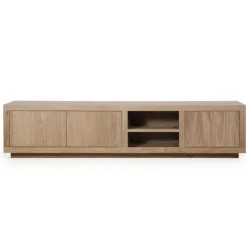 Eleonora TV meubel Helsinki 200 cm - lichtbruin