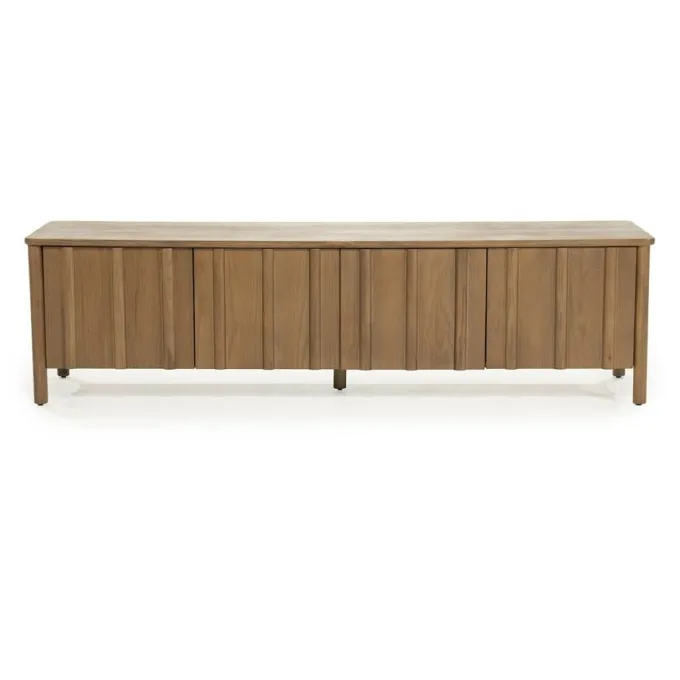 Eleonora TV meubel Jake 4 drs. - bruin