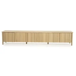 Eleonora TV meubel Jake 6 drs. - naturel