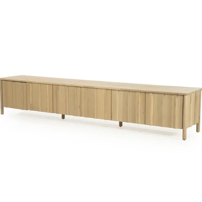 Eleonora TV meubel Jake 6 drs. - naturel
