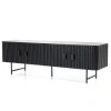 Eleonora TV meubel Remi 4-drs. - zwart