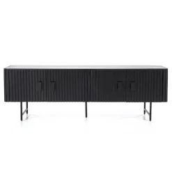 Eleonora TV meubel Remi 4-drs. - zwart