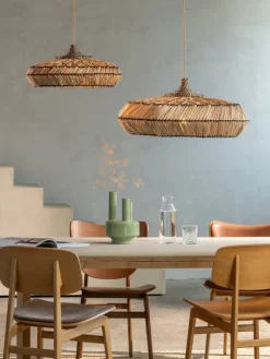 Good&Mojo Hanglamp abacca RINJANI naturel L