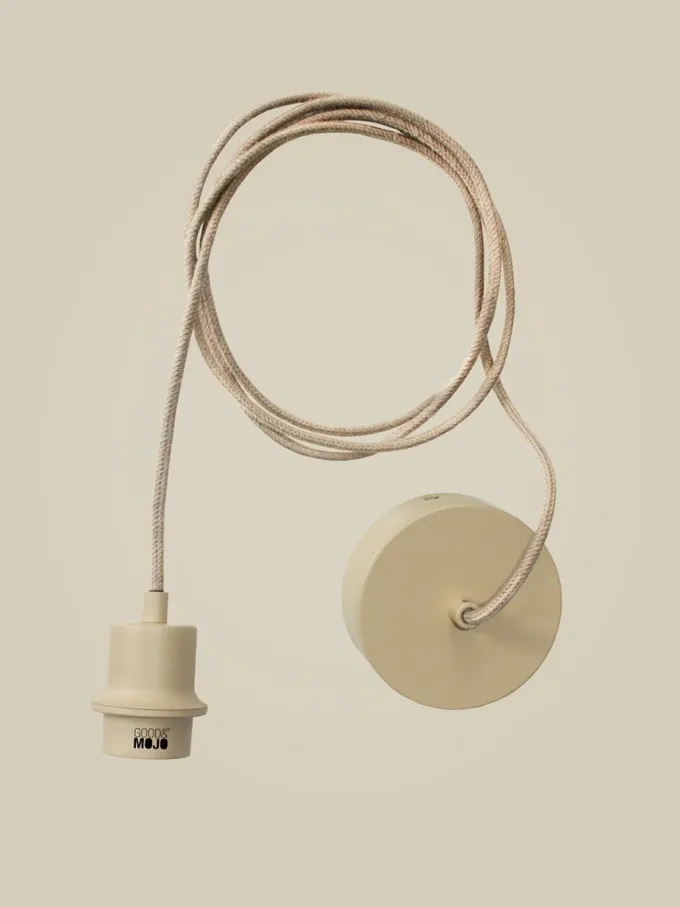 Good&Mojo Hanglamp abacca RINJANI naturel L