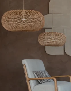 Good&Mojo Hanglamp Arizona bamboe/kap ø50 naturel S
