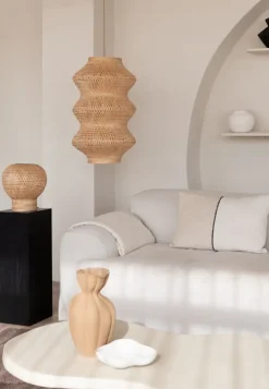 Good&Mojo Hanglamp Barbados bamboe ø40xh.67cm naturel XL