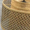 Good&Mojo Hanglamp Bhutan bamboe Ø 40 cm zwart naturel S