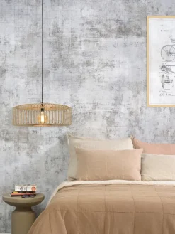 Good&Mojo Hanglamp Bromo bamboe Ø 60 naturel L