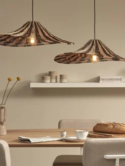 Good&Mojo Hanglamp Cuzco dia.65cm zwart/naturel