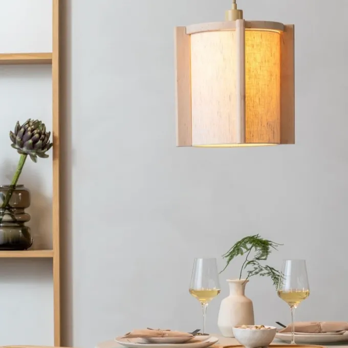 Good&Mojo Hanglamp elzenhout CORSICA naturel