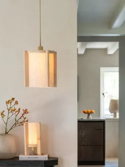 Good&Mojo Hanglamp elzenhout CORSICA naturel