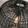 Good&Mojo Hanglamp Madagascar rotan dia.60xh.50cm zwart