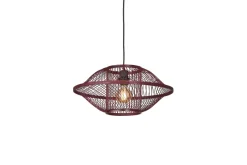 Good&Mojo Hanglamp Maui bamboe burgundy S