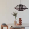 Good&Mojo Hanglamp Maui bamboe ø70xh.30cm burgundy L