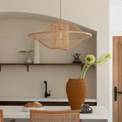 Good&Mojo Hanglamp Maui bamboe ø70xh.30cm naturel L
