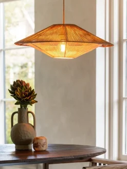 Good&Mojo Hanglamp papiertouw LUMBINI naturel L