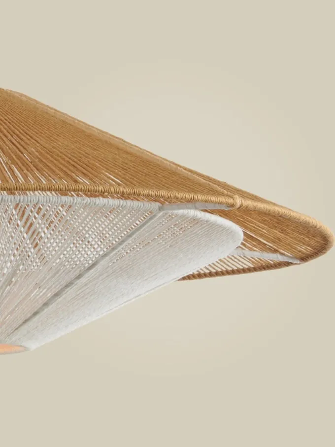 Good&Mojo Hanglamp papiertouw LUMBINI lichtgrijs L