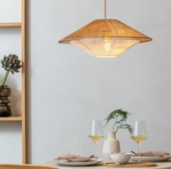 Good&Mojo Hanglamp papiertouw LUMBINI naturel S