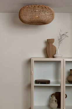 Good&Mojo Plafondlamp Arizona bamboe ø50 naturel S