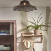 Good&Mojo Plafondlamp Ibiza wavy S zwart
