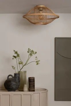 Good&Mojo Plafondlamp Maui bamboe naturel S