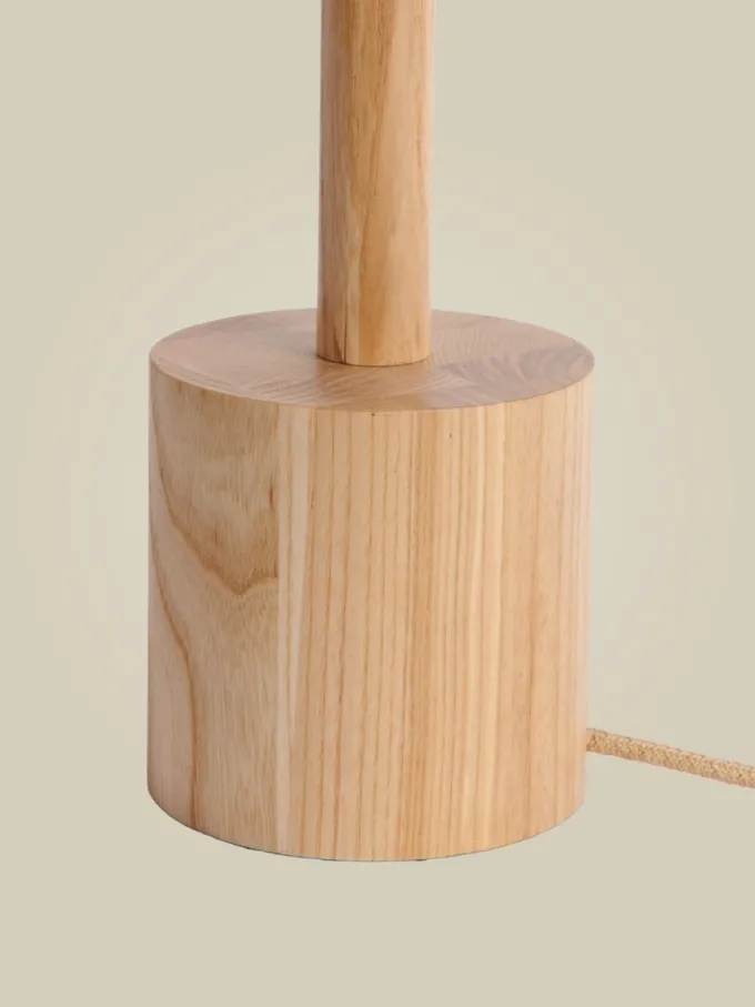 Good&Mojo Tafellamp essenhout OKINAWA naturel