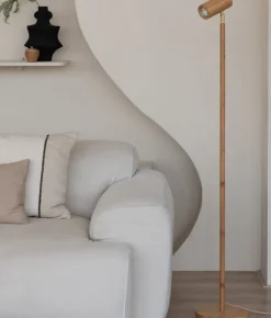Good&Mojo Vloerlamp bamboe Java naturel