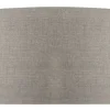 Good&Mojo Vloerlamp bamboe 5-poot Kilimanjaro h.160cm/kap 60x30cm eco linnen donker