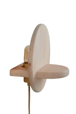 Good&Mojo Wandlamp elzenhout CORSICA naturel