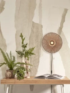 Good&Mojo Wandlamp Kalimantan XS 30cm naturel