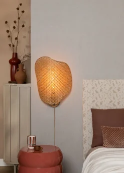 Good&Mojo Wandlamp Kinabalu bamboe 40x10xh.50cm naturel