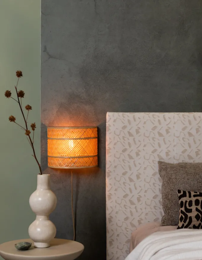 Good&Mojo Wandlamp Langkawi bamboe 32x1x6x25cm naturel