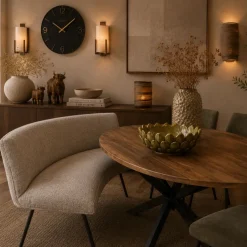 H.E. Design Eettafelbank Simba Ovaal