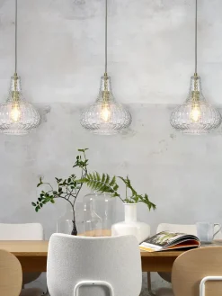 it's about RoMi Hanglamp glas Venice druppel transparant
