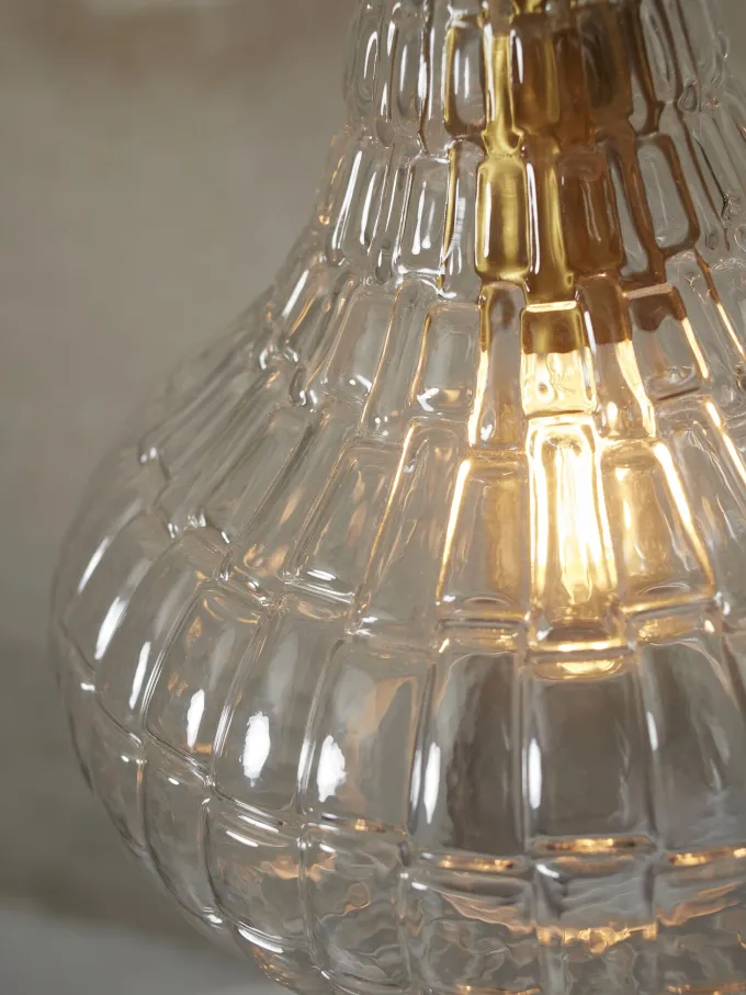 it's about RoMi Hanglamp glas Venice druppel transparant